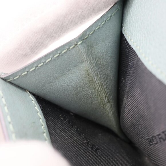 Burberry  Haymarket Check Canvas Wallet Blue - Picture 13 of 15